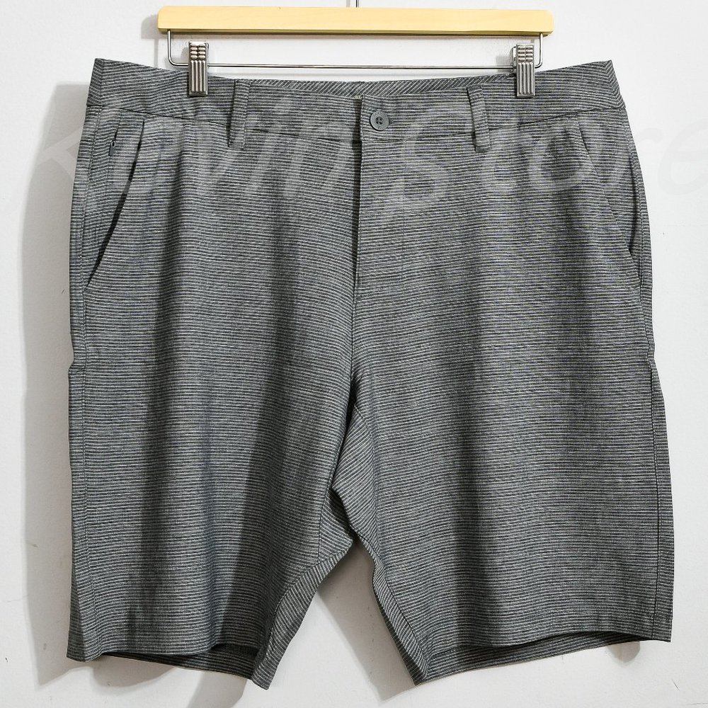 NWT Hang Ten Men's Hybrid Short Dark‎ Charcoal